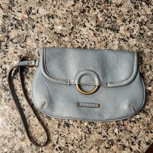 Blue Wristlet